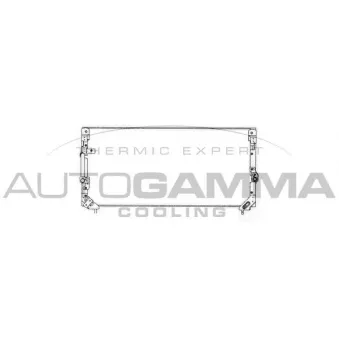 Condenseur, climatisation AUTOGAMMA 102803