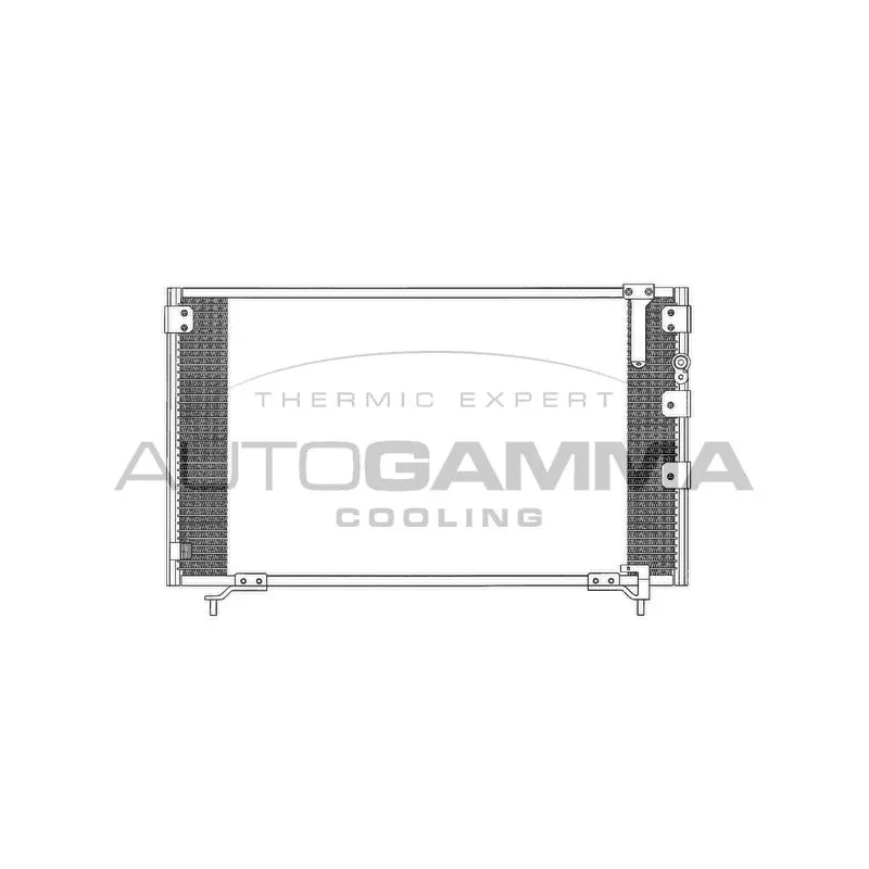 Condenseur, climatisation AUTOGAMMA 102807