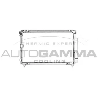 Condenseur, climatisation AUTOGAMMA 102808