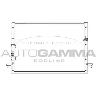 Condenseur, climatisation AUTOGAMMA 102810