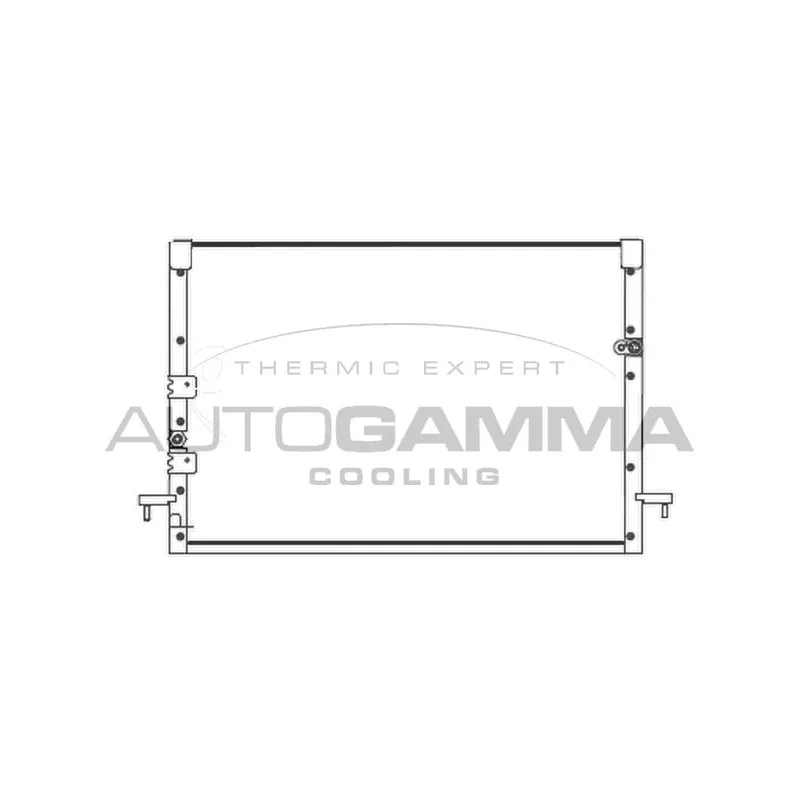 Condenseur, climatisation AUTOGAMMA 102810