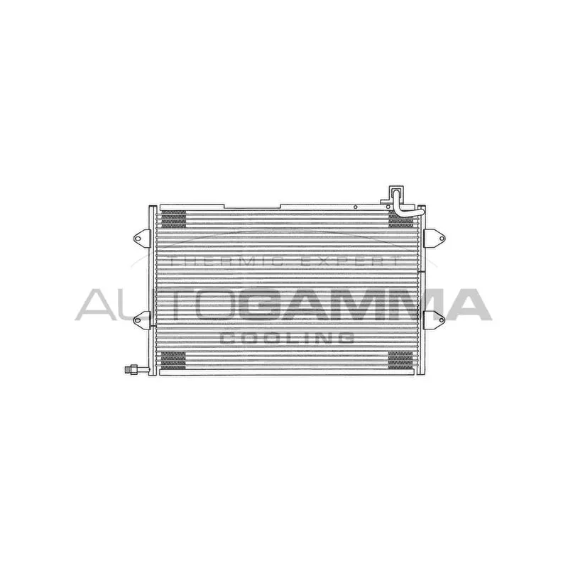 Condenseur, climatisation AUTOGAMMA 102820