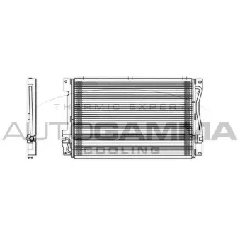 Condenseur, climatisation AUTOGAMMA 102831