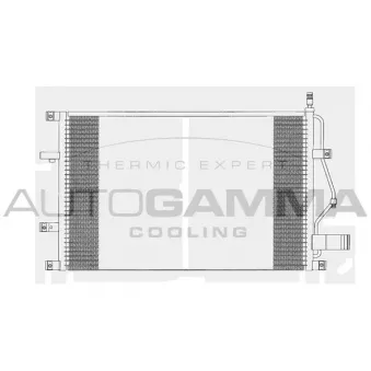 Condenseur, climatisation AUTOGAMMA 102835