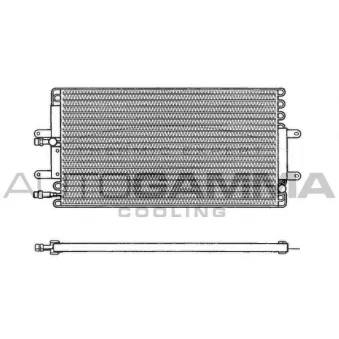 Condenseur, climatisation AUTOGAMMA 102840