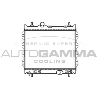 Radiateur, refroidissement du moteur AUTOGAMMA 102861