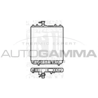 Radiateur, refroidissement du moteur AUTOGAMMA