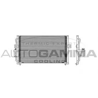Condenseur, climatisation AUTOGAMMA 102885