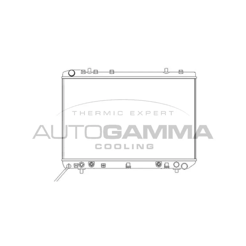Radiateur, refroidissement du moteur AUTOGAMMA 102903