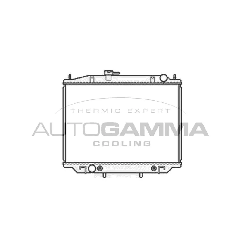 Radiateur, refroidissement du moteur AUTOGAMMA 102932