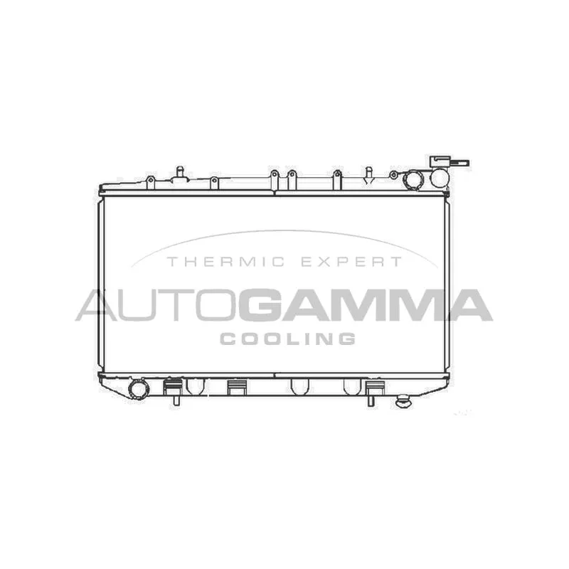 Radiateur, refroidissement du moteur AUTOGAMMA 102934