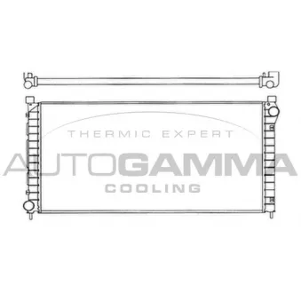Radiateur, refroidissement du moteur AUTOGAMMA