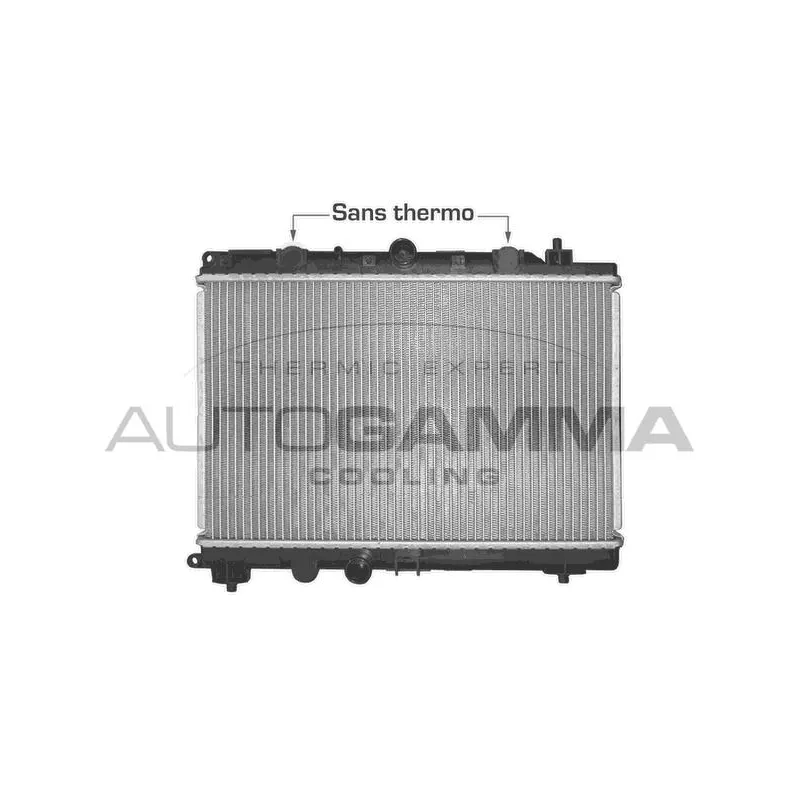 Radiateur, refroidissement du moteur AUTOGAMMA 102945