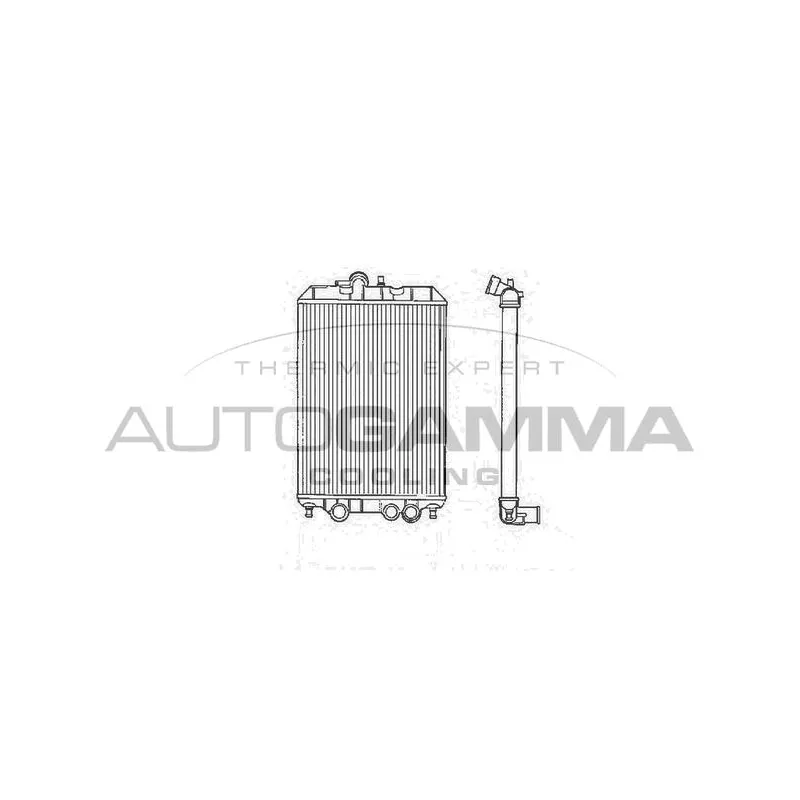 Radiateur, refroidissement du moteur AUTOGAMMA 102958