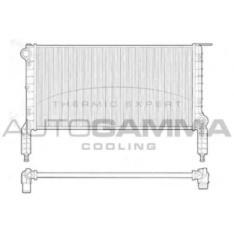Radiateur, refroidissement du moteur AUTOGAMMA