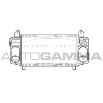 Intercooler, échangeur AUTOGAMMA 102999