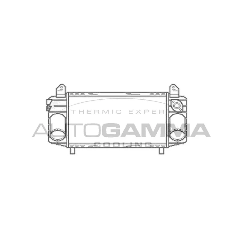 Intercooler, échangeur AUTOGAMMA 102999