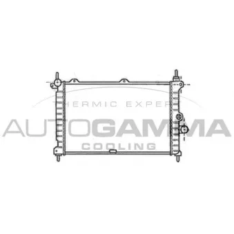 Radiateur, refroidissement du moteur AUTOGAMMA 103000