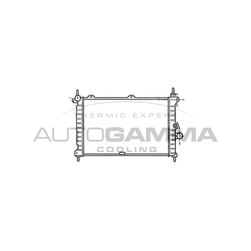 Radiateur, refroidissement du moteur AUTOGAMMA 103000