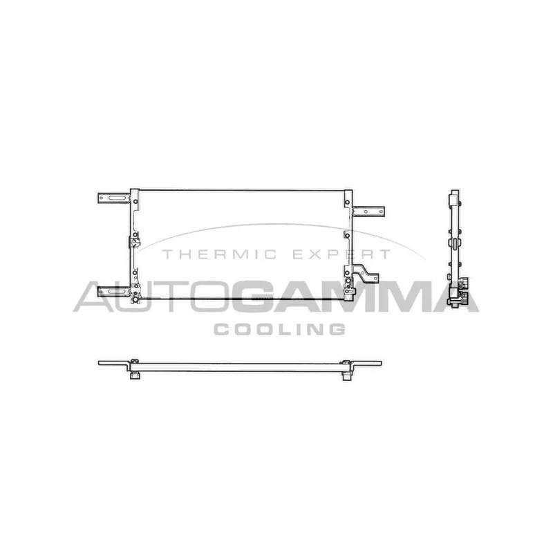 Condenseur, climatisation AUTOGAMMA 103020