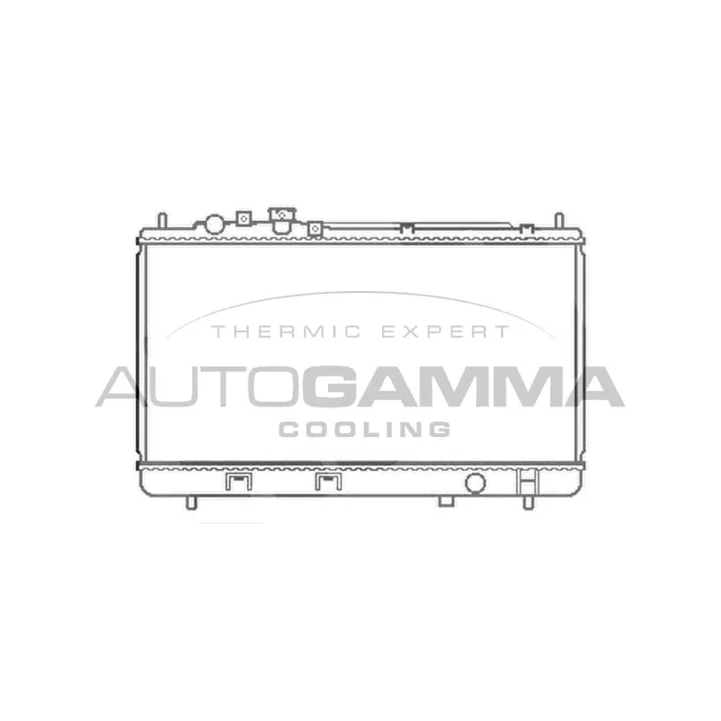 Radiateur, refroidissement du moteur AUTOGAMMA 103056