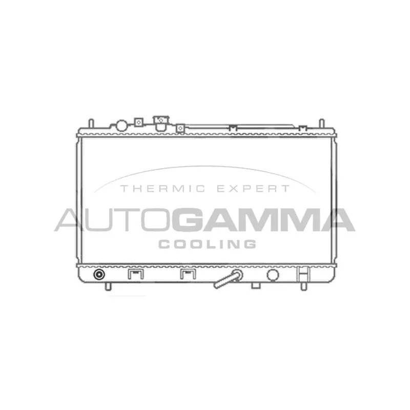 Radiateur, refroidissement du moteur AUTOGAMMA 103057