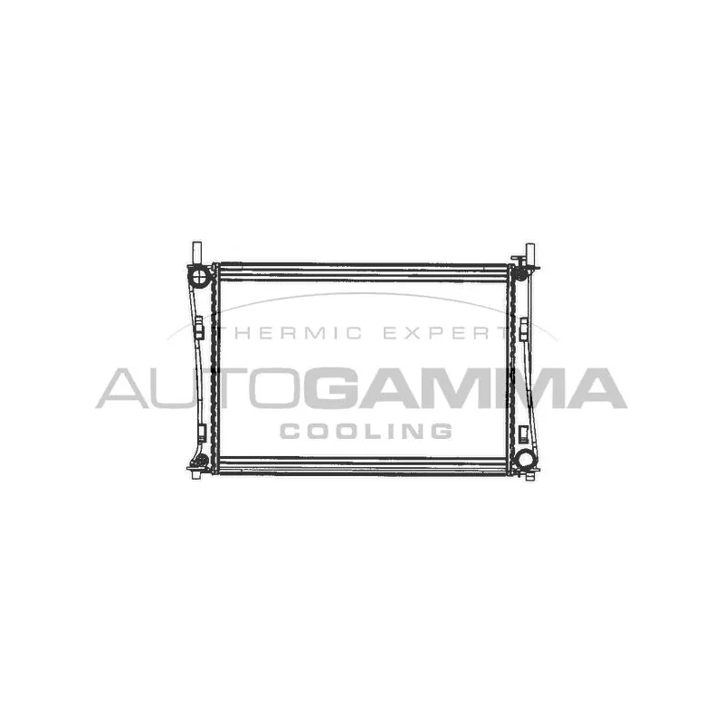 Radiateur, refroidissement du moteur AUTOGAMMA 103072