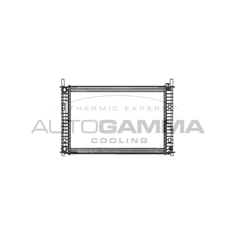 Radiateur, refroidissement du moteur AUTOGAMMA 103073