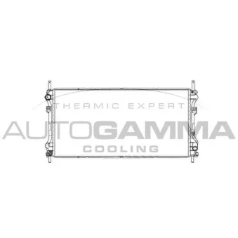 Radiateur, refroidissement du moteur AUTOGAMMA 103094