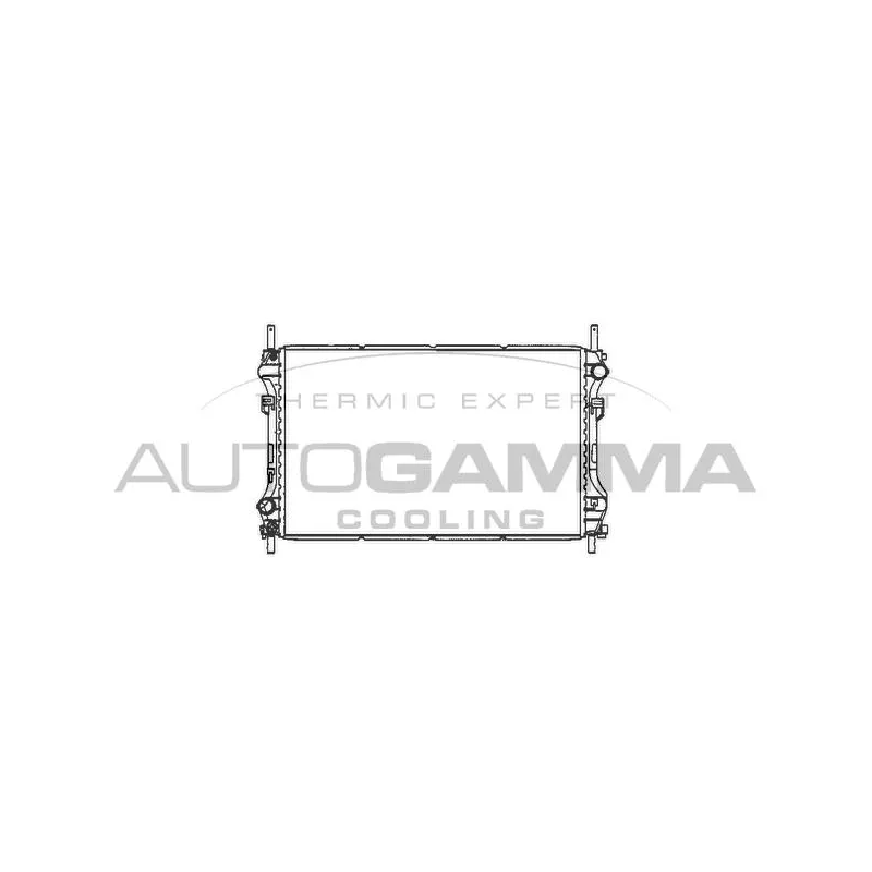 Radiateur, refroidissement du moteur AUTOGAMMA 103095