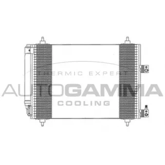 Condenseur, climatisation AUTOGAMMA 103116