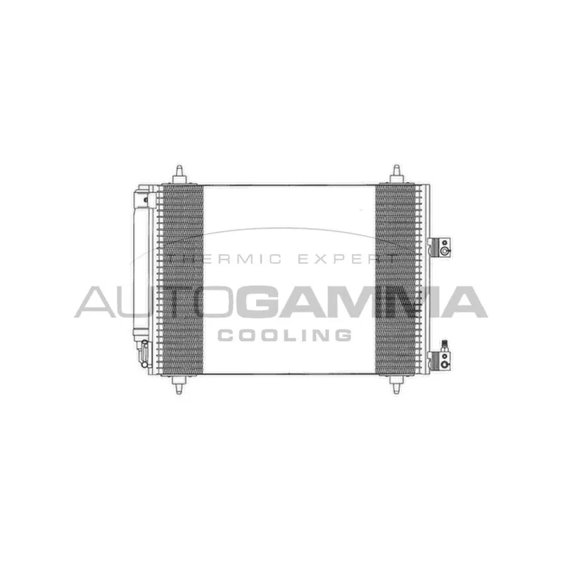Condenseur, climatisation AUTOGAMMA 103116