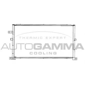 Condenseur, climatisation AUTOGAMMA 103134