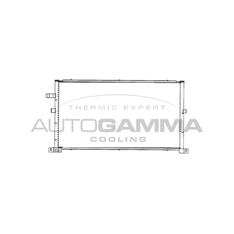 Condenseur, climatisation AUTOGAMMA 103134