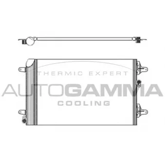 Condenseur, climatisation AUTOGAMMA 103151