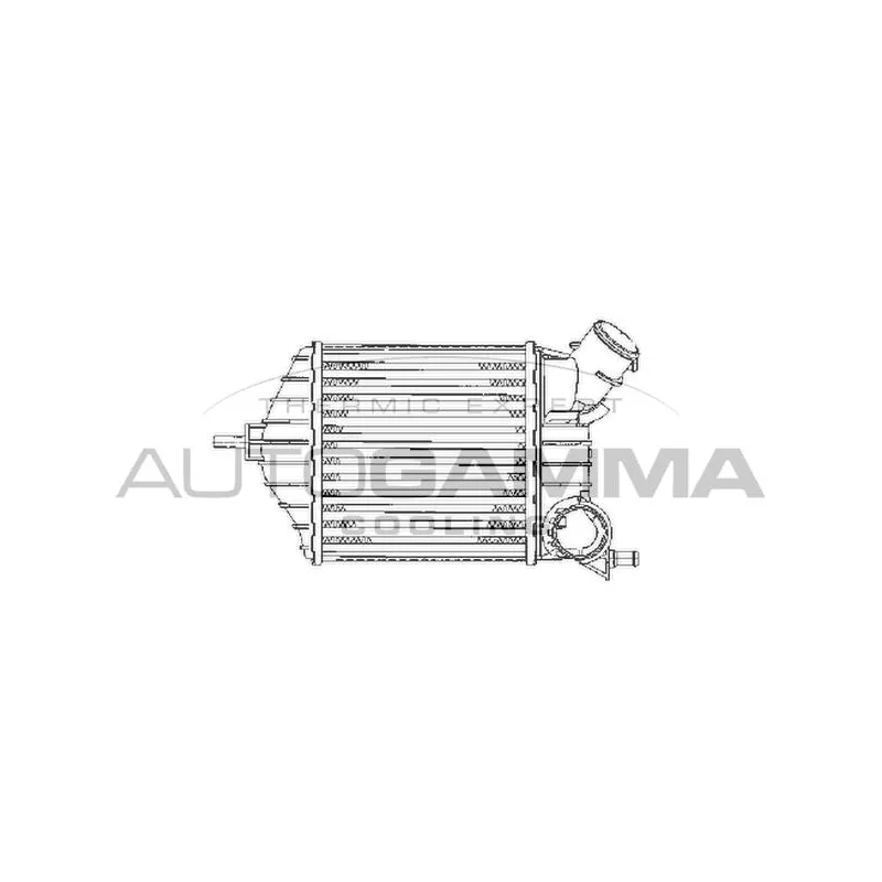 Intercooler, échangeur AUTOGAMMA 103166