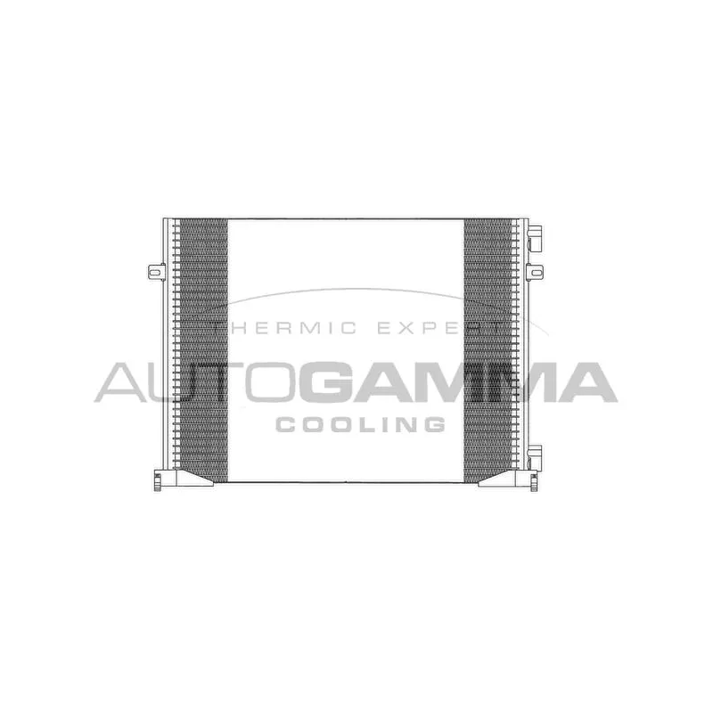Condenseur, climatisation AUTOGAMMA 103197