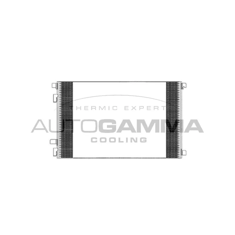Condenseur, climatisation AUTOGAMMA 103207