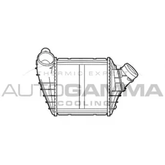 Intercooler, échangeur AUTOGAMMA 103213