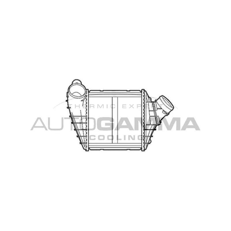 Intercooler, échangeur AUTOGAMMA 103213