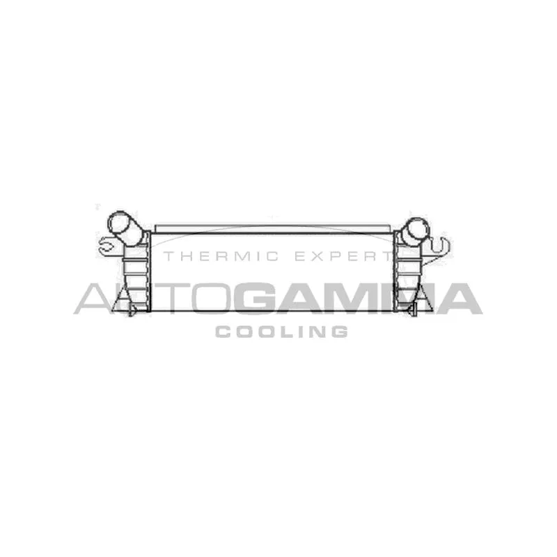 Intercooler, échangeur AUTOGAMMA 103230