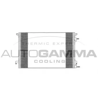 Condenseur, climatisation AUTOGAMMA 103242
