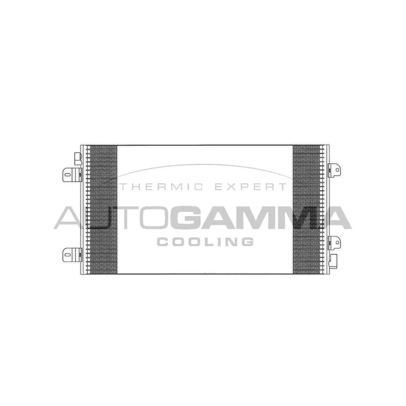 Condenseur, climatisation AUTOGAMMA 103245