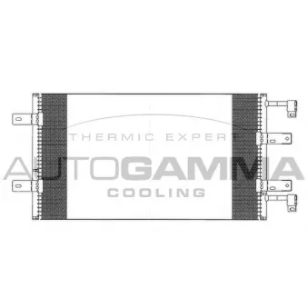 Condenseur, climatisation AUTOGAMMA 103249