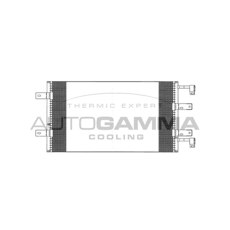 Condenseur, climatisation AUTOGAMMA 103249