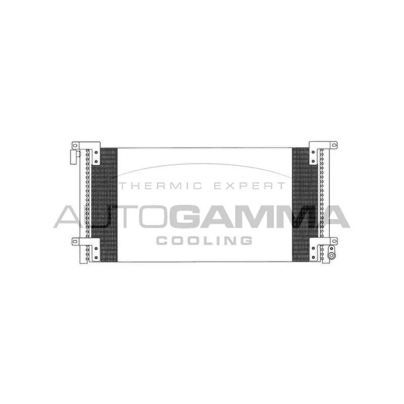 Condenseur, climatisation AUTOGAMMA 103253