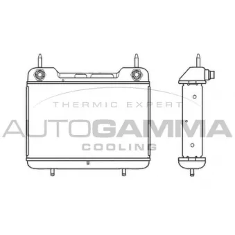 Radiateur d'huile AUTOGAMMA 103260