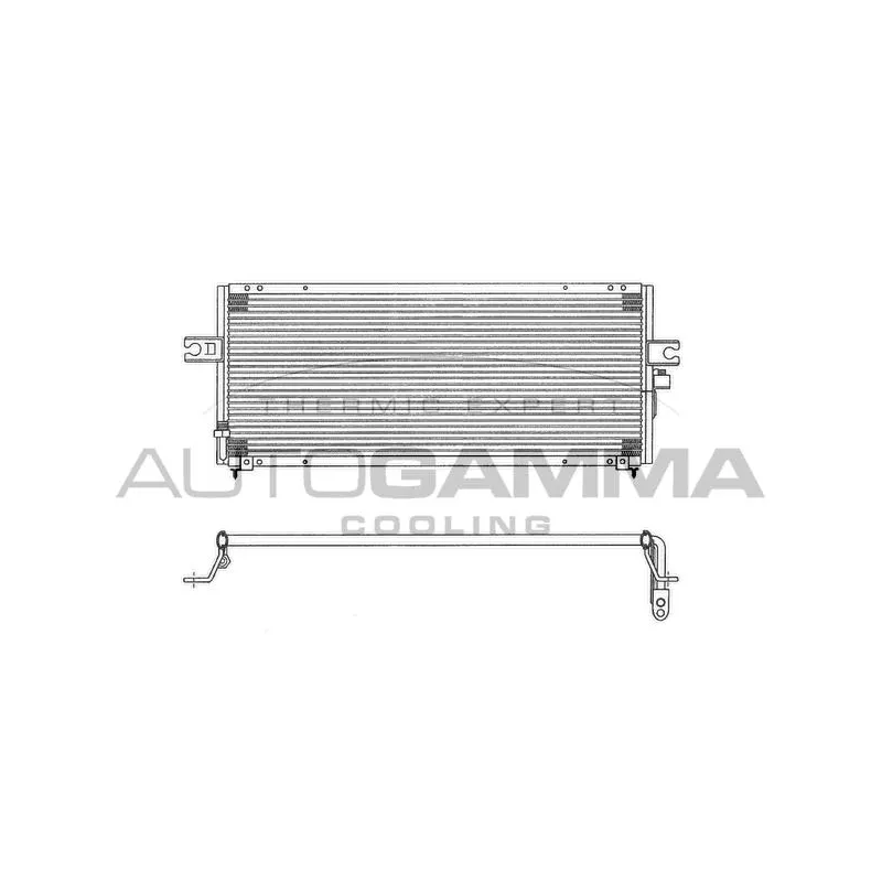 Condenseur, climatisation AUTOGAMMA 103272