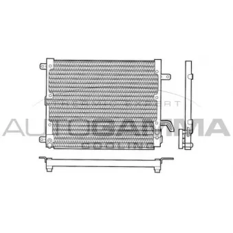 Condenseur, climatisation AUTOGAMMA 103273