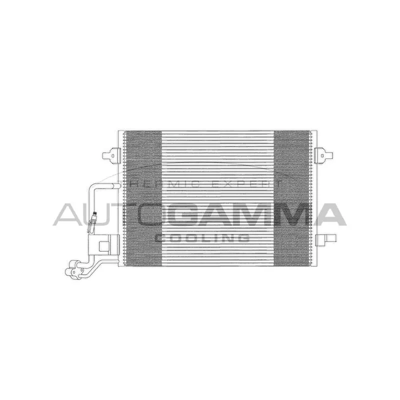 Condenseur, climatisation AUTOGAMMA 103274